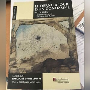 Livre Le Dernier Jour d'un Condamné by Victor Hugo - Black and Beige Edition